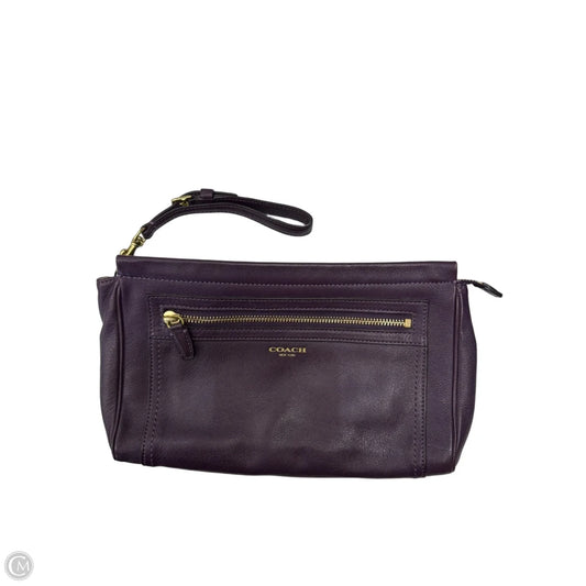 Clutch Designer By Coach, Size: Large