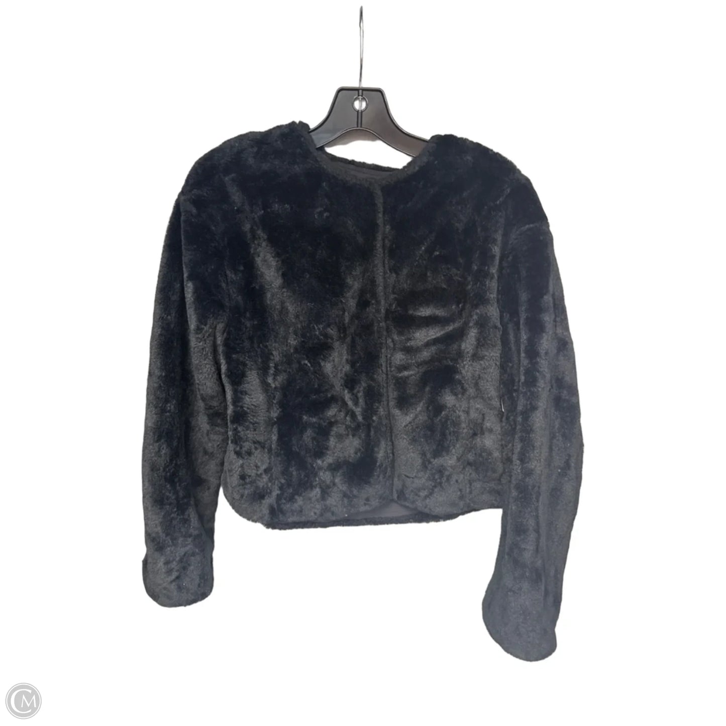 Jacket Faux Fur & Sherpa By Lululemon In Black, Size: Xs