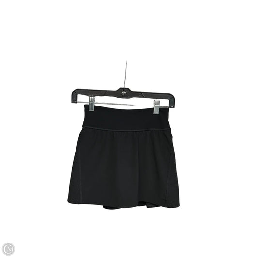 Athletic Skort By Spanx In Black, Size: Xs