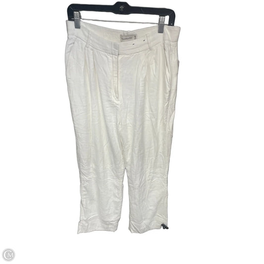 Pants Wide Leg By Abercrombie And Fitch In White, Size: 10