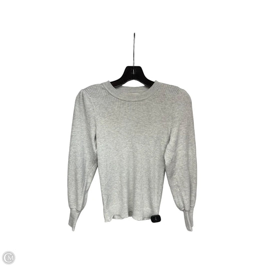 Sweater By Loft In Silver, Size: Xs