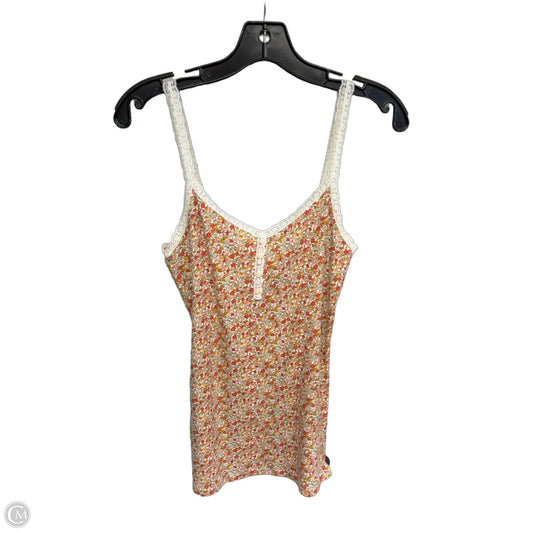 Tank Top By Old Navy In Floral Print, Size: L