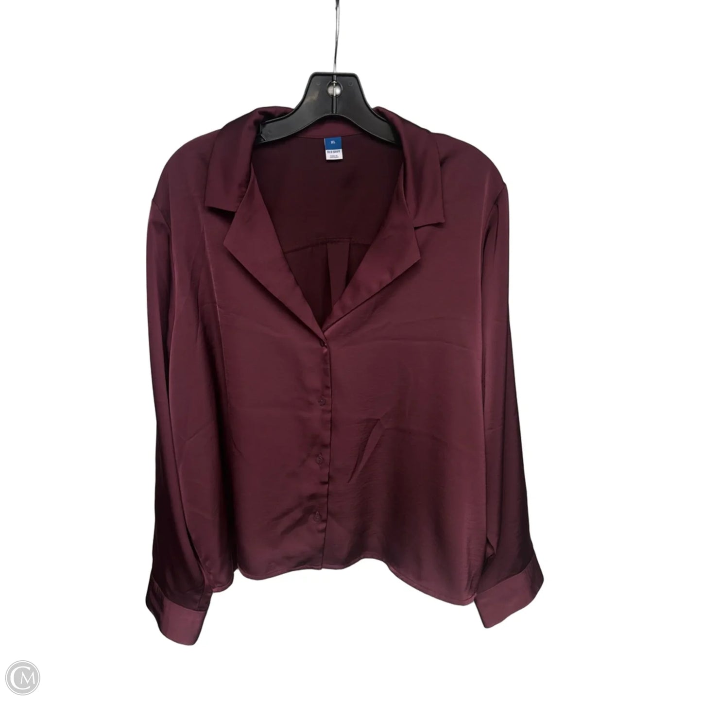 Top Long Sleeve By Old Navy In Purple, Size: Xl
