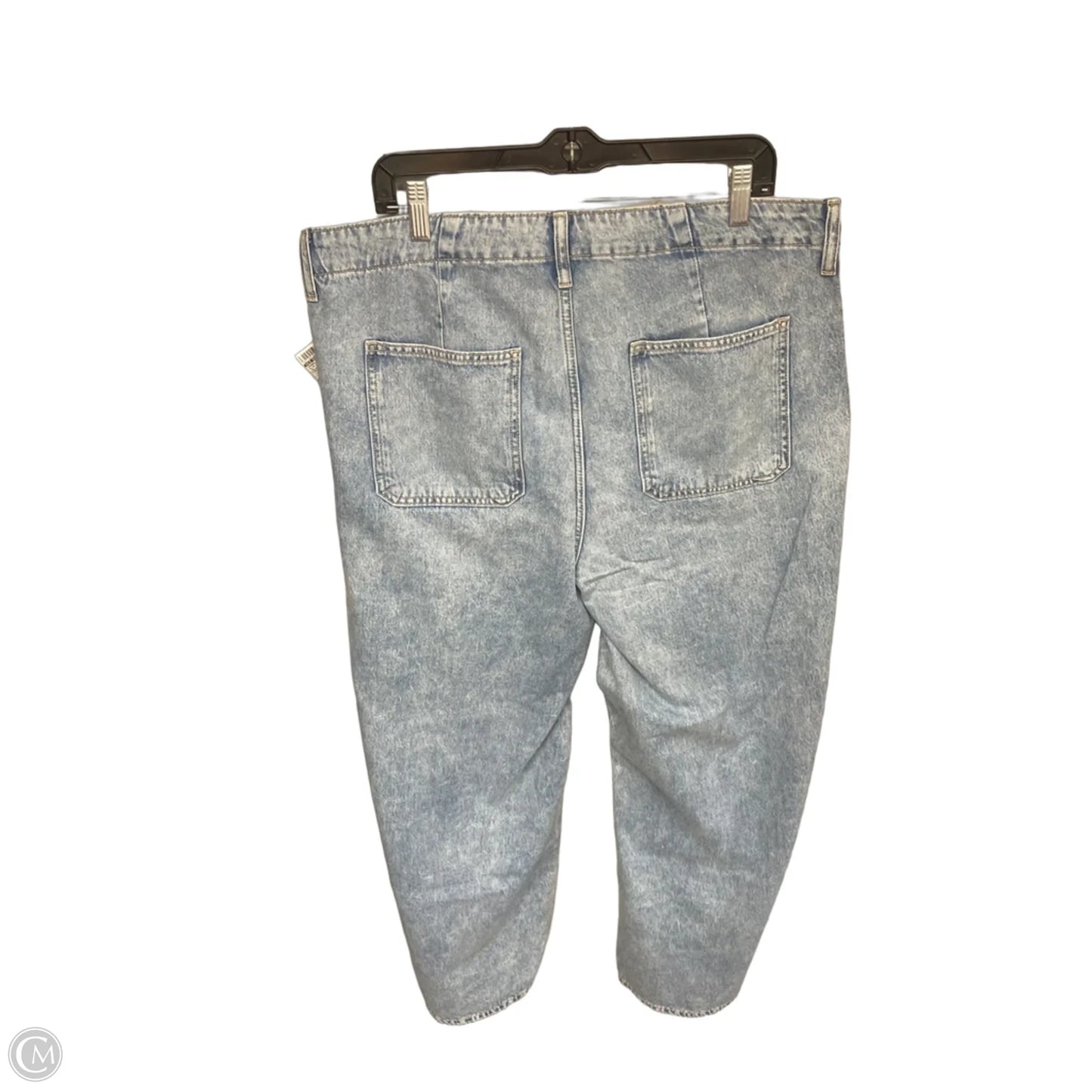 Jeans Wide Leg By Old Navy In Blue Denim, Size: 16