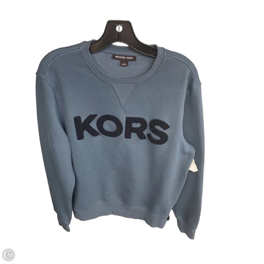 Sweater By Michael By Michael Kors In Blue, Size: L