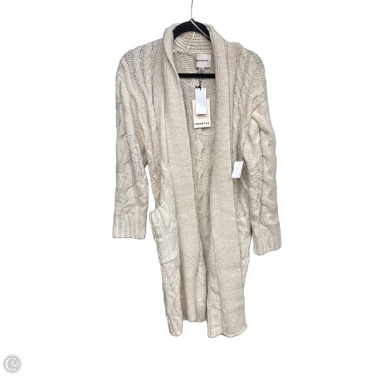 Cardigan By Industry In Cream, Size: L