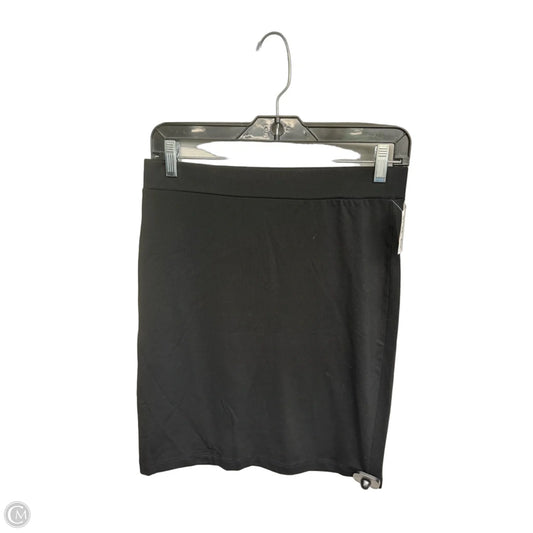 Skirt Midi By Forever 21 In Black, Size: L