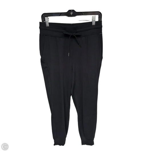 Athletic Pants By Lululemon In Black, Size: 8
