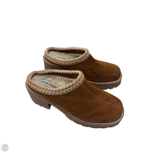 Shoes Heels Block By Steve Madden In Brown, Size: 7.5