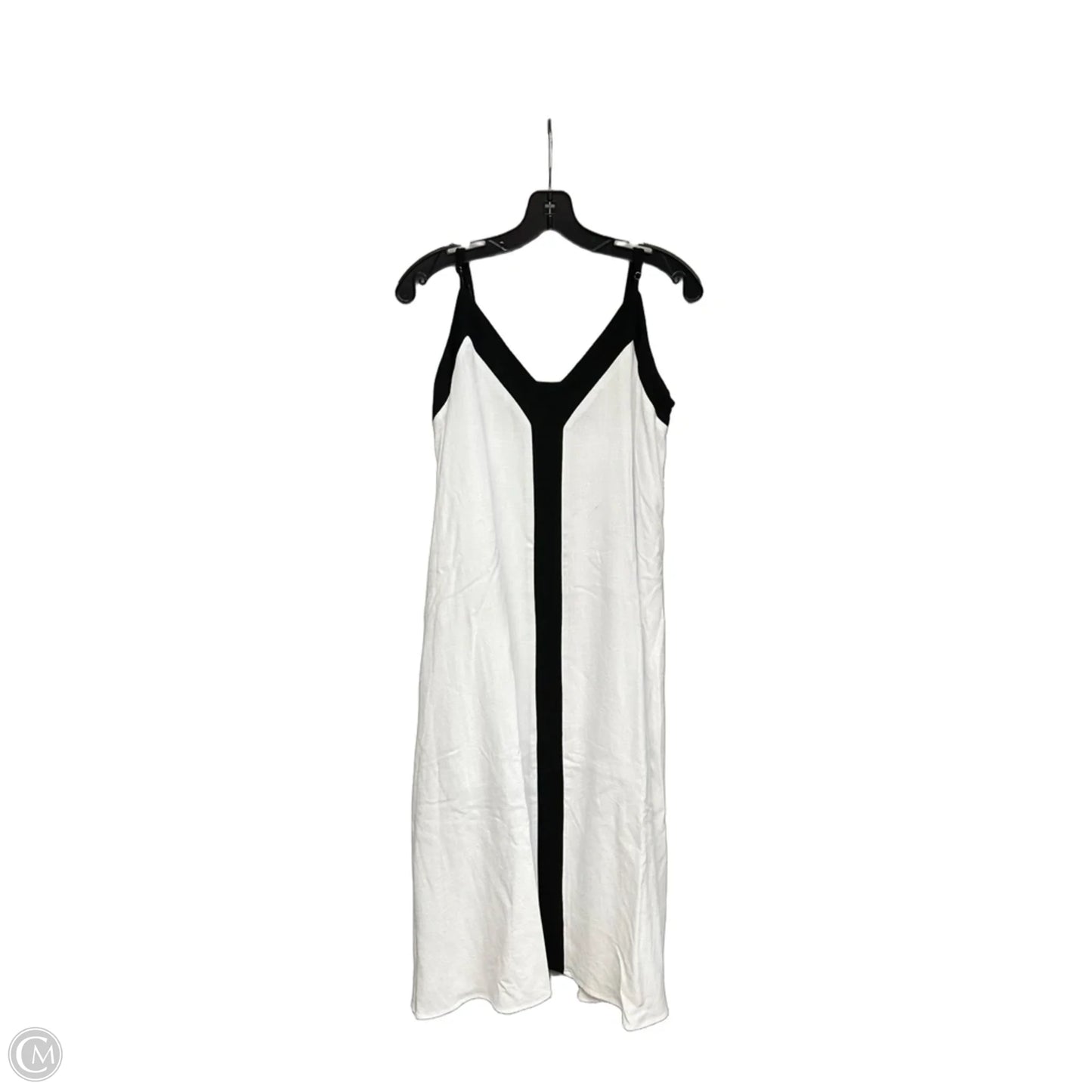 Dress Casual Maxi By Clothes Mentor In Black & White, Size: S