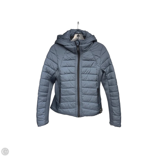 Jacket Puffer & Quilted By Bernardo In Blue, Size: M