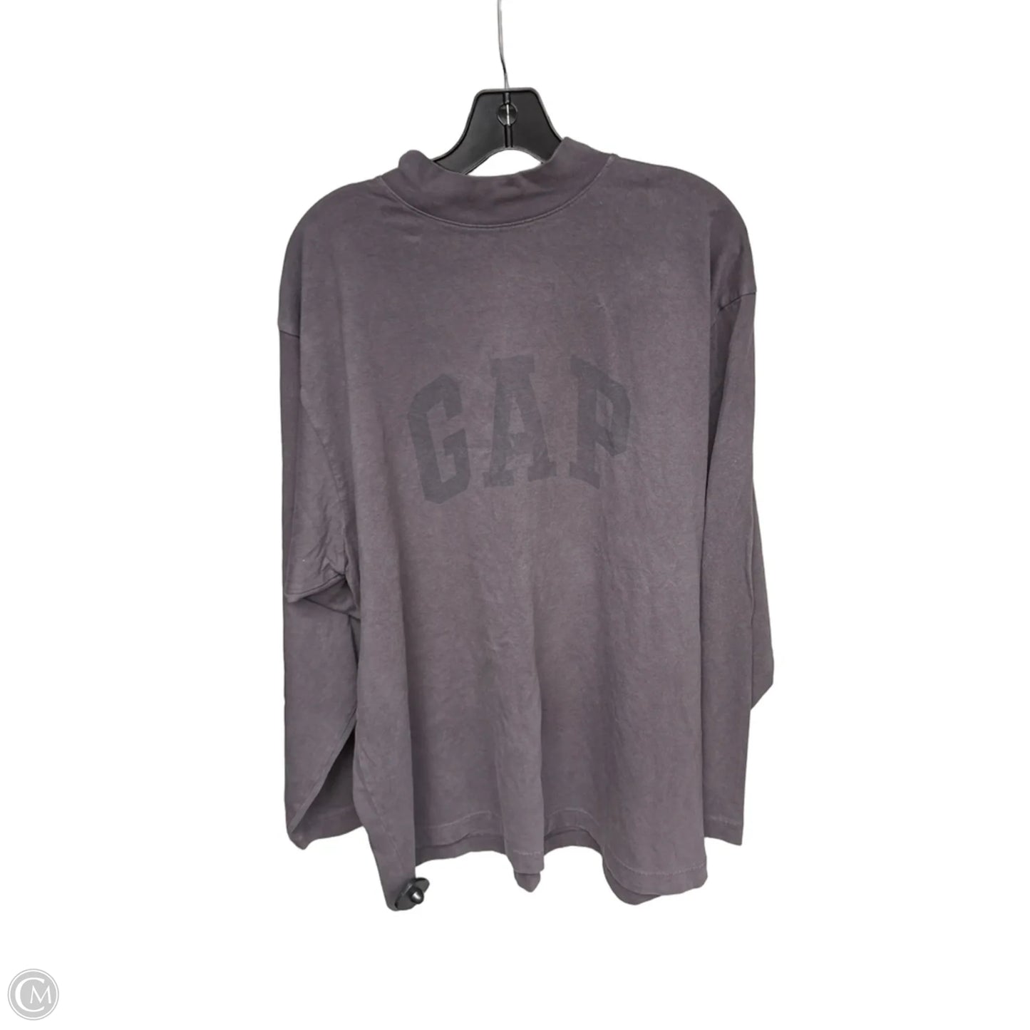 Top Long Sleeve By Gap In Grey, Size: S