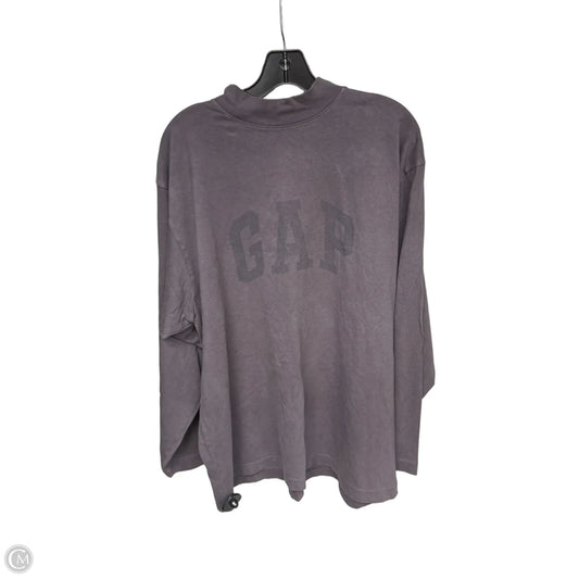 Top Long Sleeve By Gap In Grey, Size: S