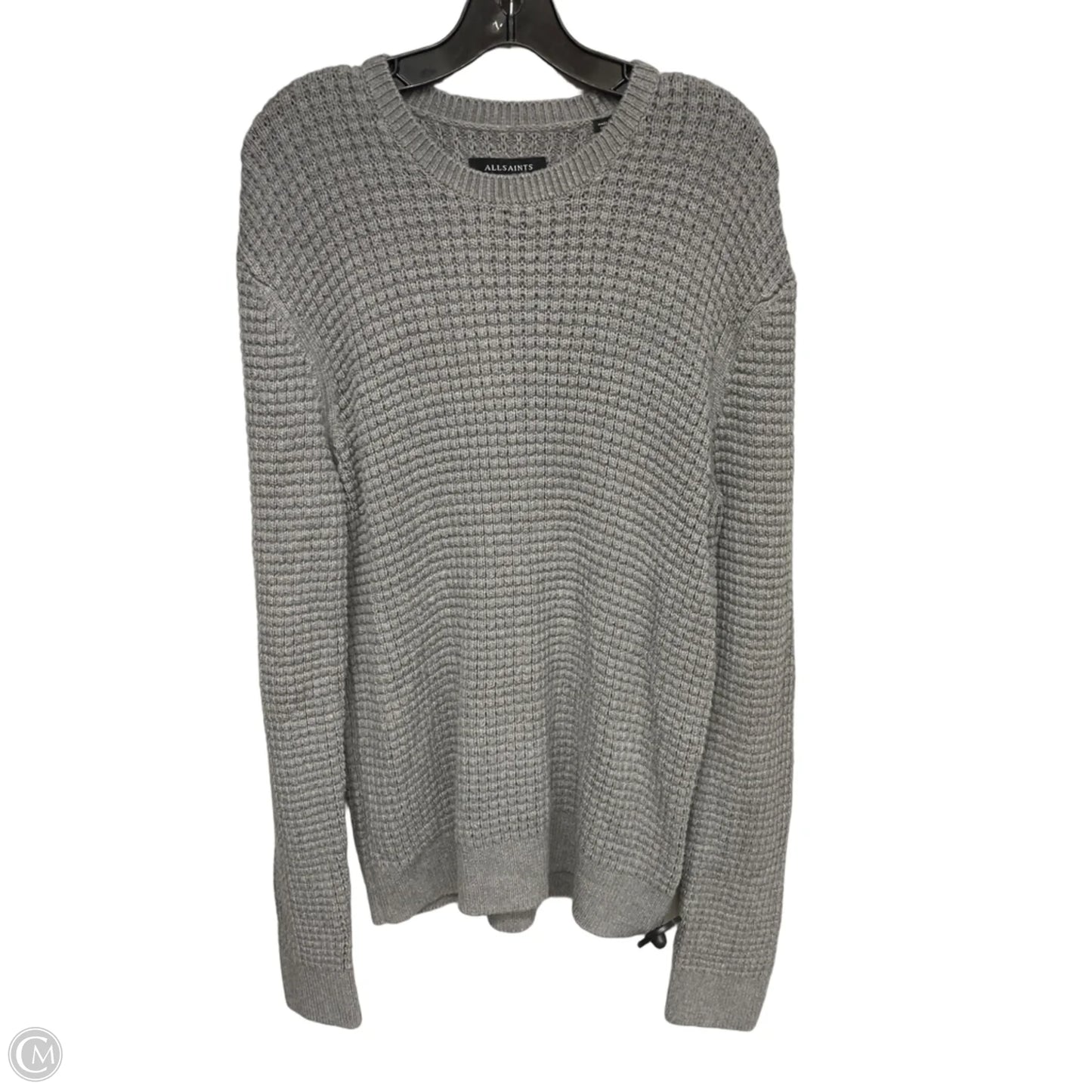 Sweater Designer By All Saints In Grey, Size: L