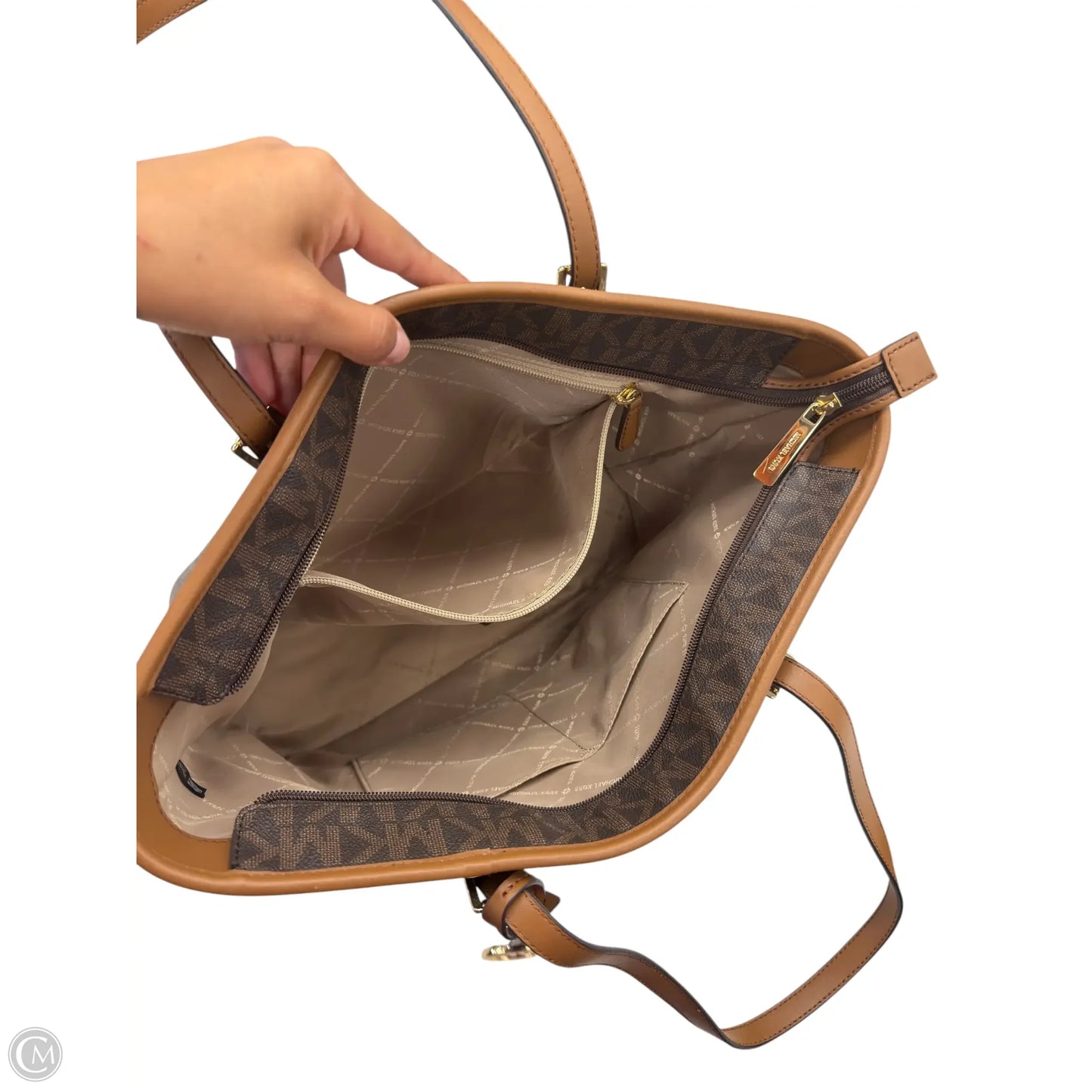 Tote Designer By Michael Kors, Size: Large