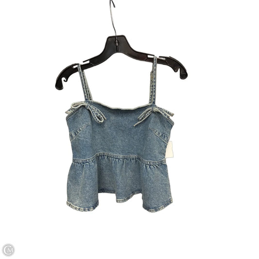 Top Sleeveless By Wild Fable In Blue, Size: S
