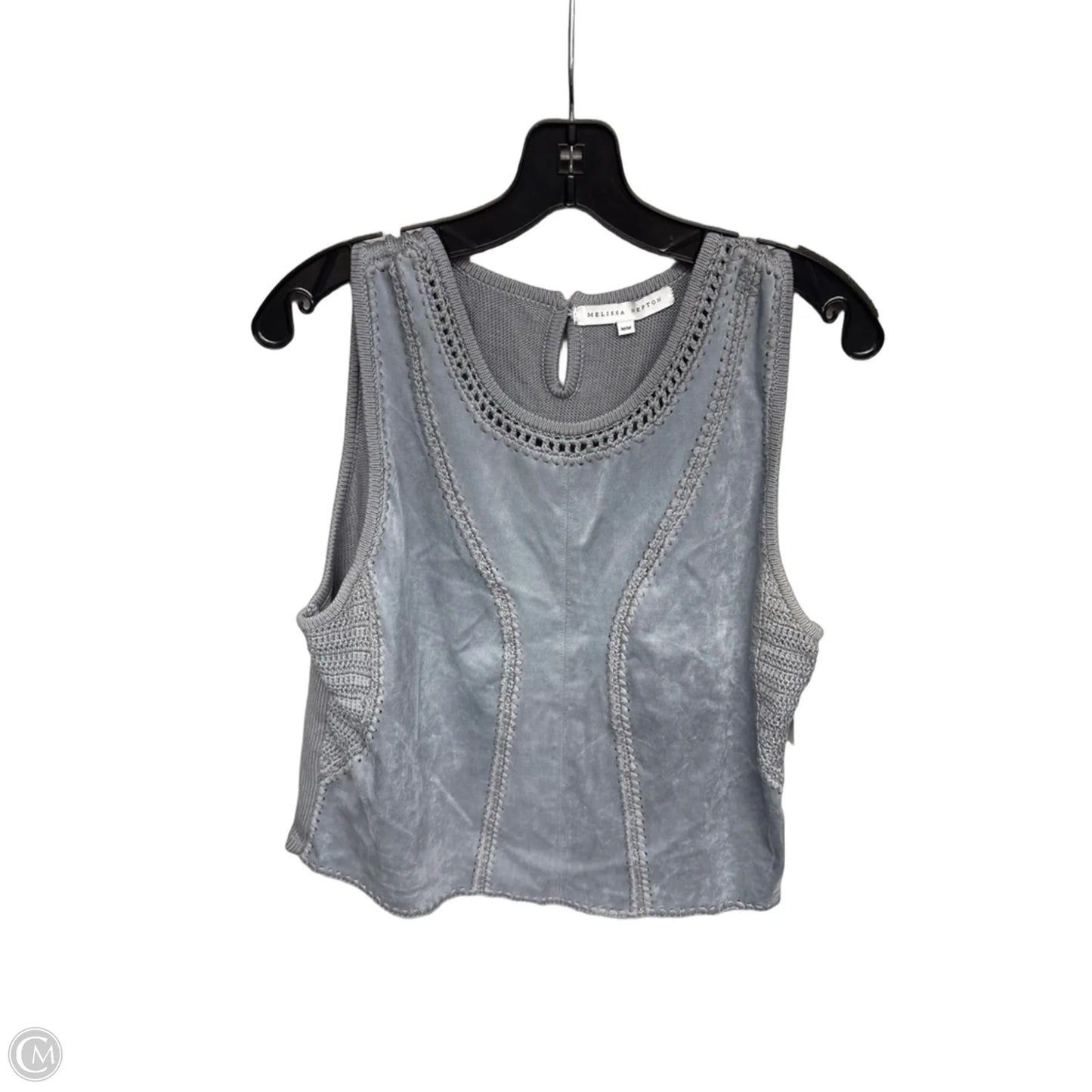 Top Sleeveless By Clothes Mentor In Blue, Size: M