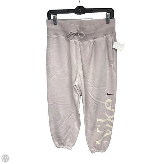 Athletic Pants By Nike Apparel In Purple, Size: M
