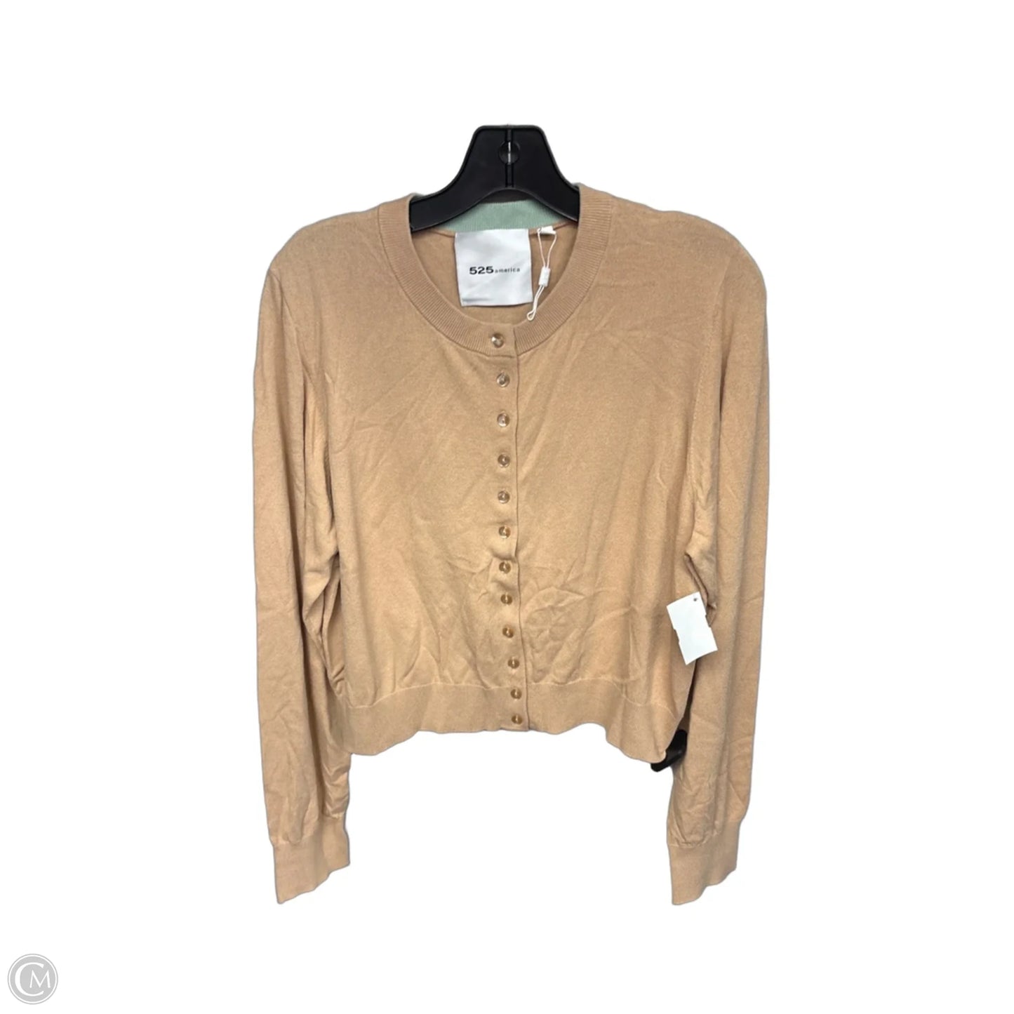 Cardigan By 525 America In Cream, Size: L