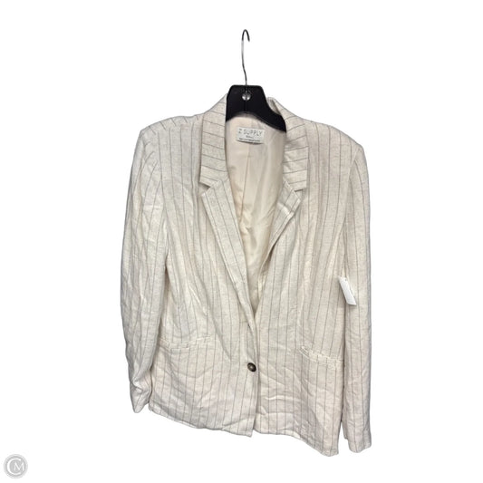 Blazer By Z Supply In Cream, Size: S