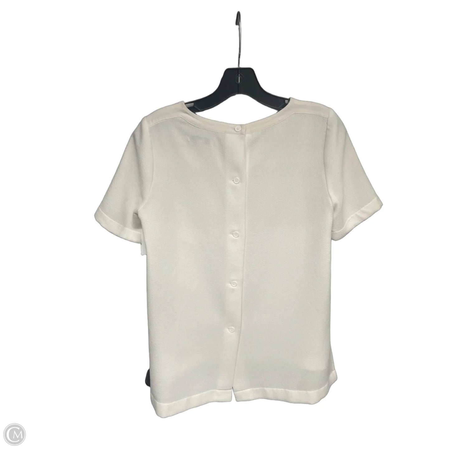Top Short Sleeve By Madewell In White, Size: Xs