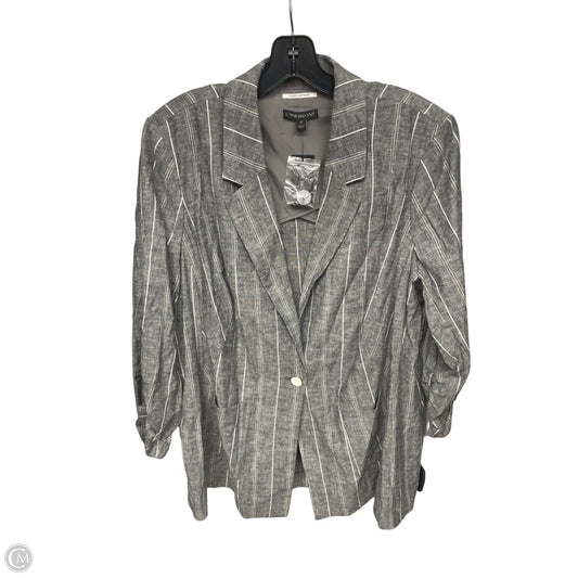 Blazer By Lane Bryant In Grey, Size: 18