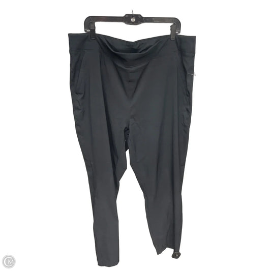 Athletic Pants By Columbia In Black, Size: 2x
