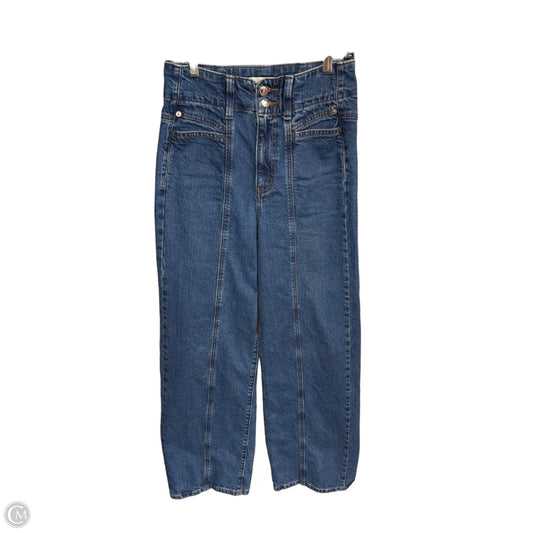 Jeans Wide Leg By Universal Thread In Blue Denim, Size: 4