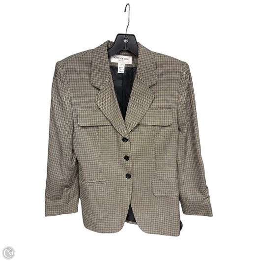 Blazer By Jones New York In Plaid Pattern, Size: 4p