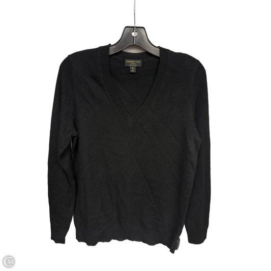Sweater Cashmere By Charter Club In Black, Size: M