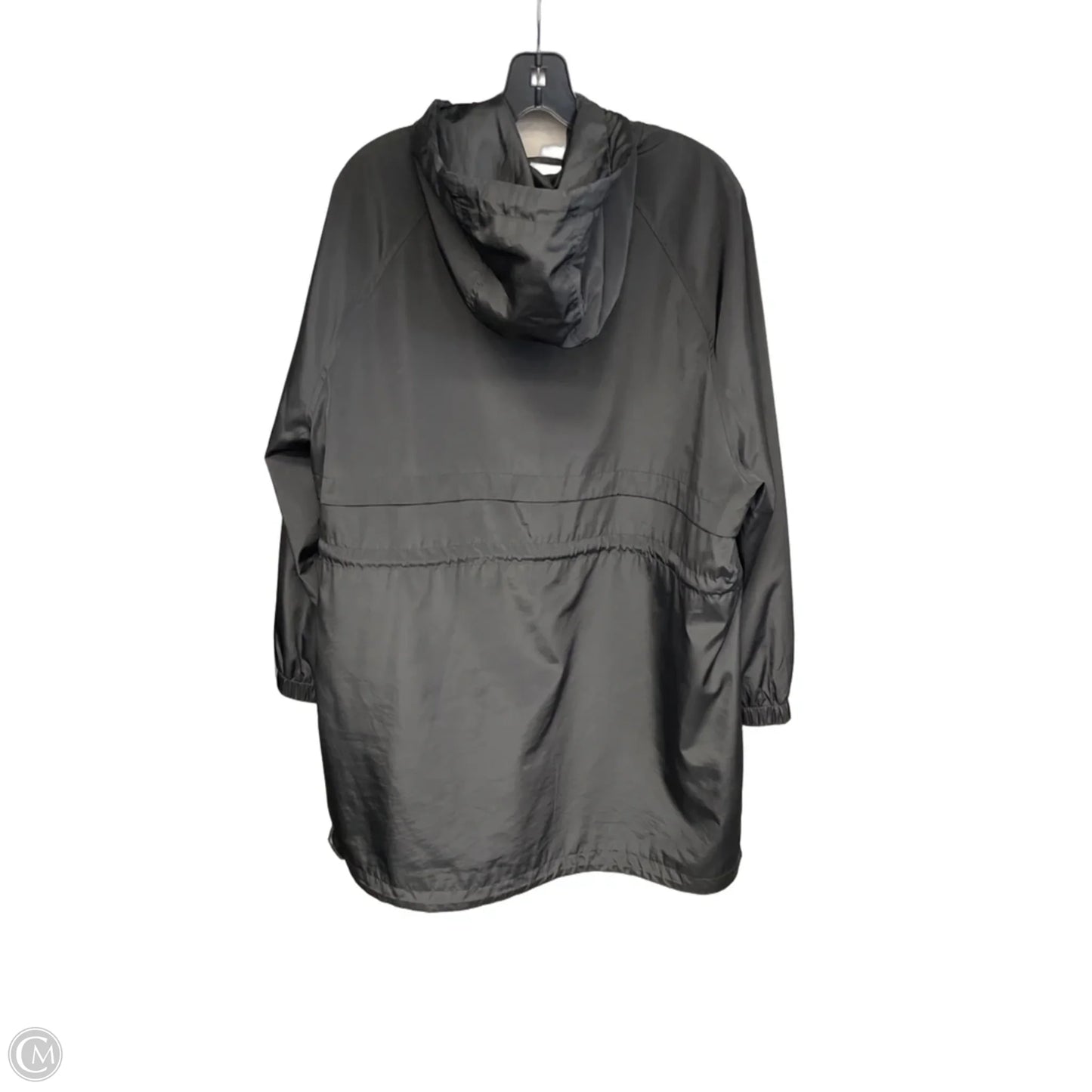 Jacket Windbreaker By Michael By Michael Kors In Black, Size: 2x