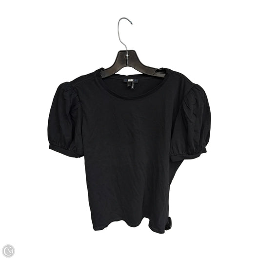 Top Short Sleeve By Paige In Blue, Size: Xl