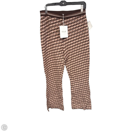 Pants Designer By Diane Von Furstenberg In Brown & Pink, Size: M