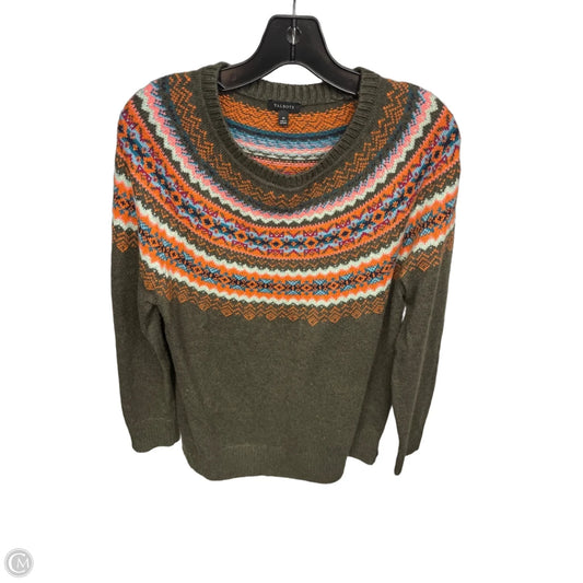 Sweater By Talbots In Green, Size: M