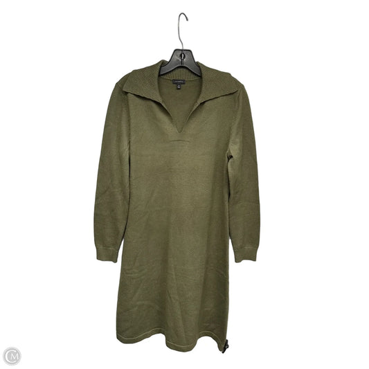 Dress Sweater By Talbots In Green, Size: M