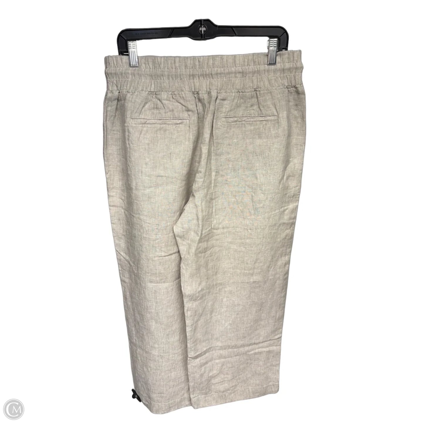 Pants Linen By Quince In Tan, Size: L