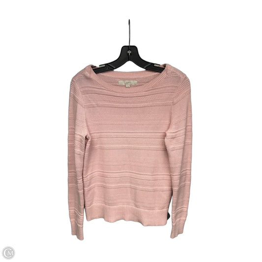 Sweater By Loft In Pink, Size: S