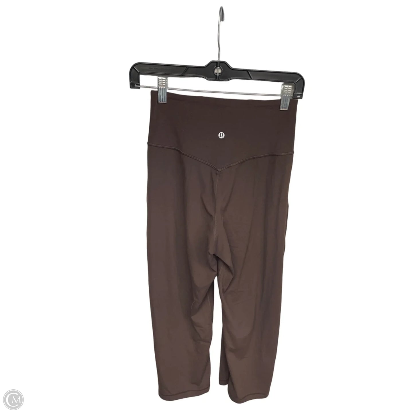 Athletic Leggings Capris By Lululemon In Brown, Size: 4