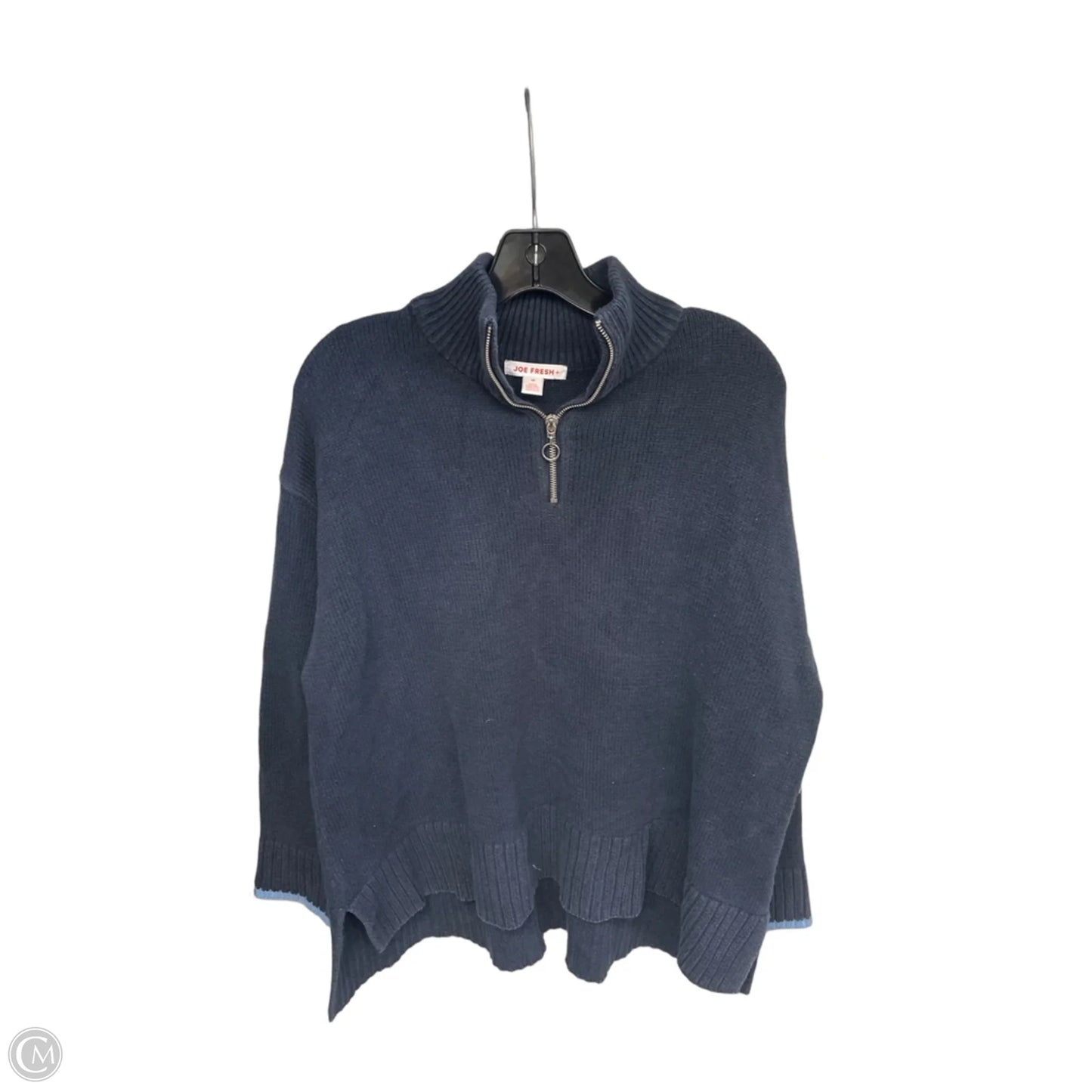 Sweater By Joe Fresh In Blue, Size: Xl