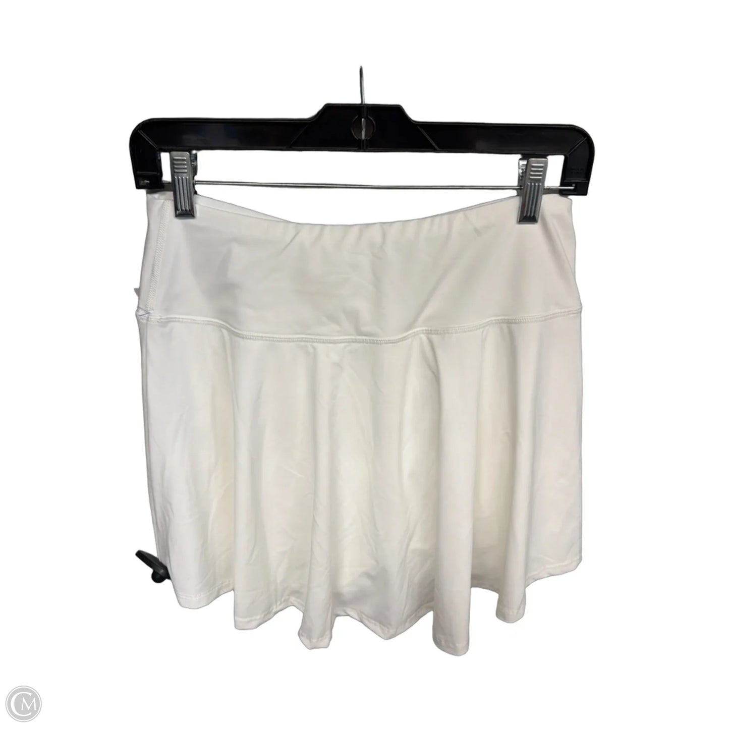 Athletic Skort By Clothes Mentor In White, Size: L