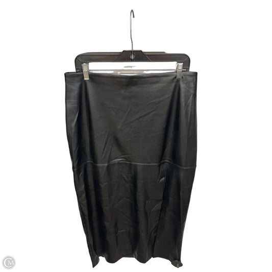 Skirt Midi By Z Supply In Black, Size: L