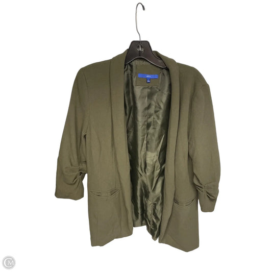 Blazer By Apt 9 In Green, Size: L