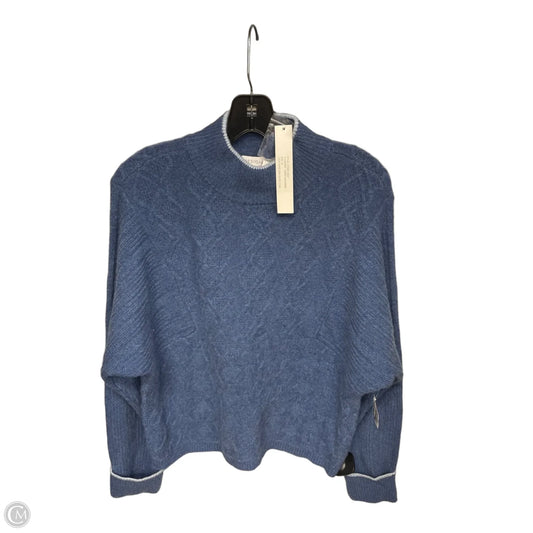 Sweater Cashmere By Design History In Blue, Size: M