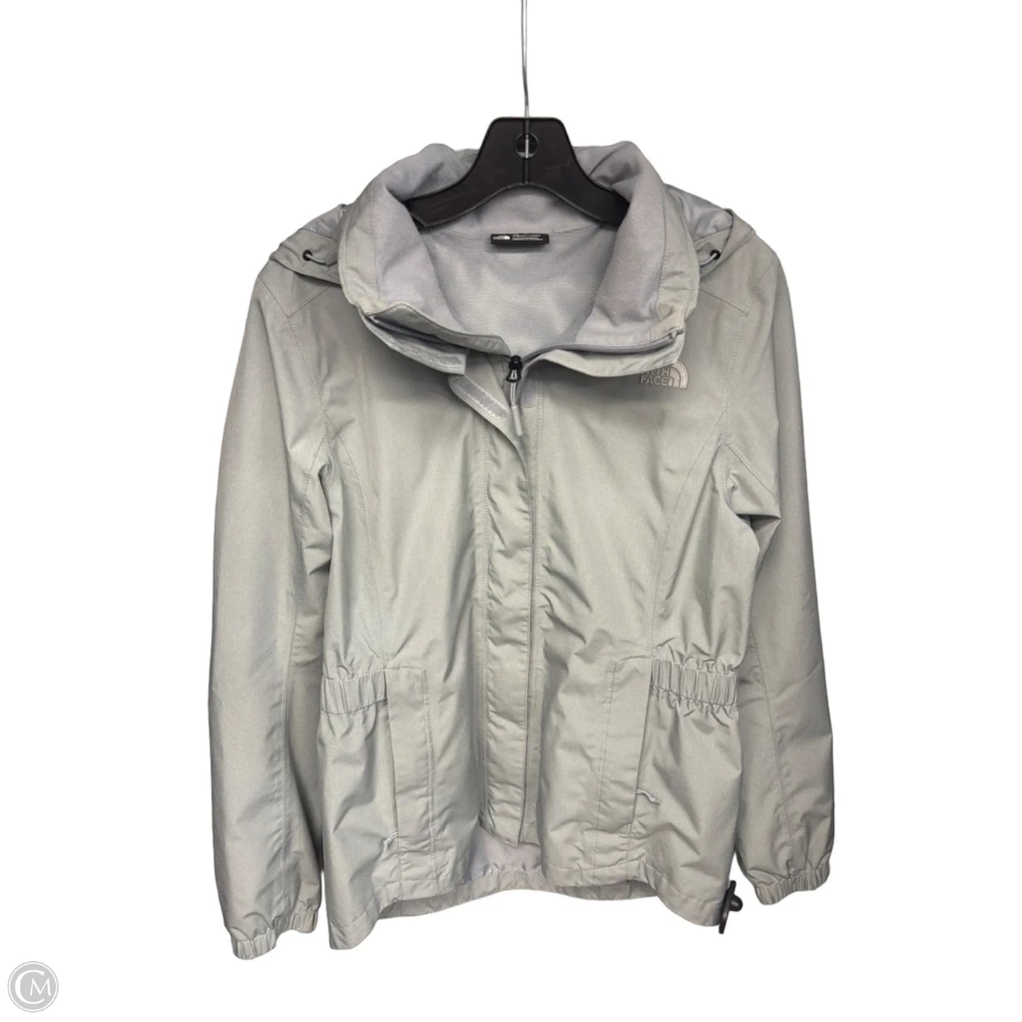 Jacket Windbreaker By Columbia In Grey, Size: M
