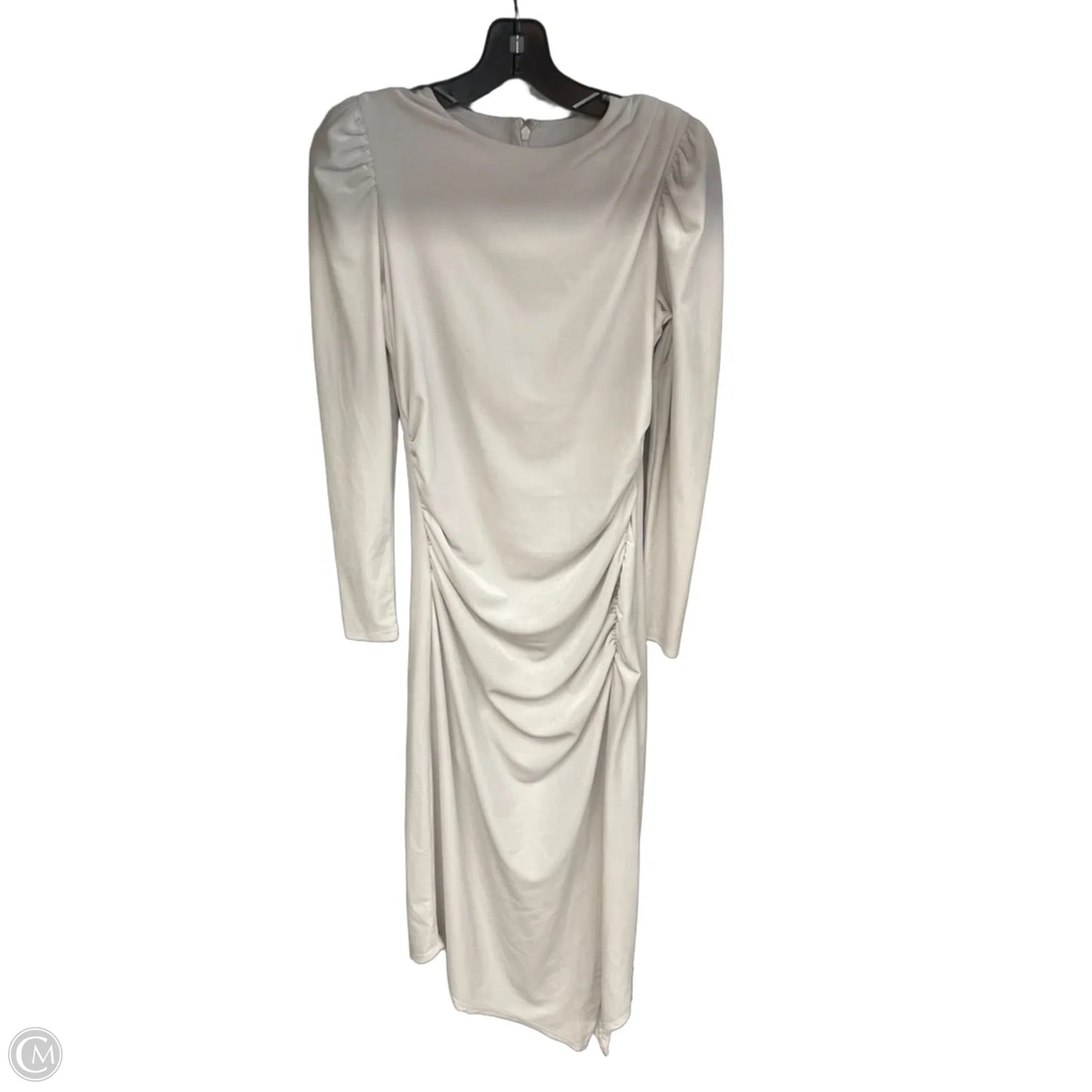 Dress Party Long By Express In Grey, Size: Sp