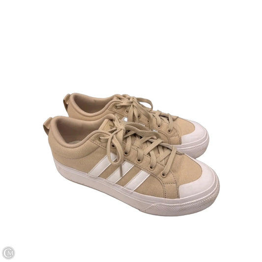 Shoes Sneakers By Adidas In Cream, Size: 10