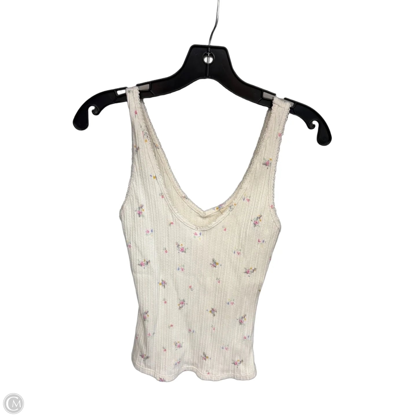 Tank Top By Universal Thread In Cream, Size: Xs