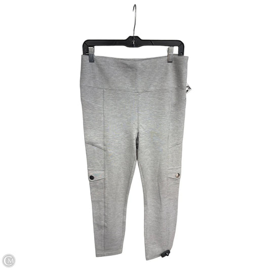 Athletic Leggings By Cabi In Grey, Size: M