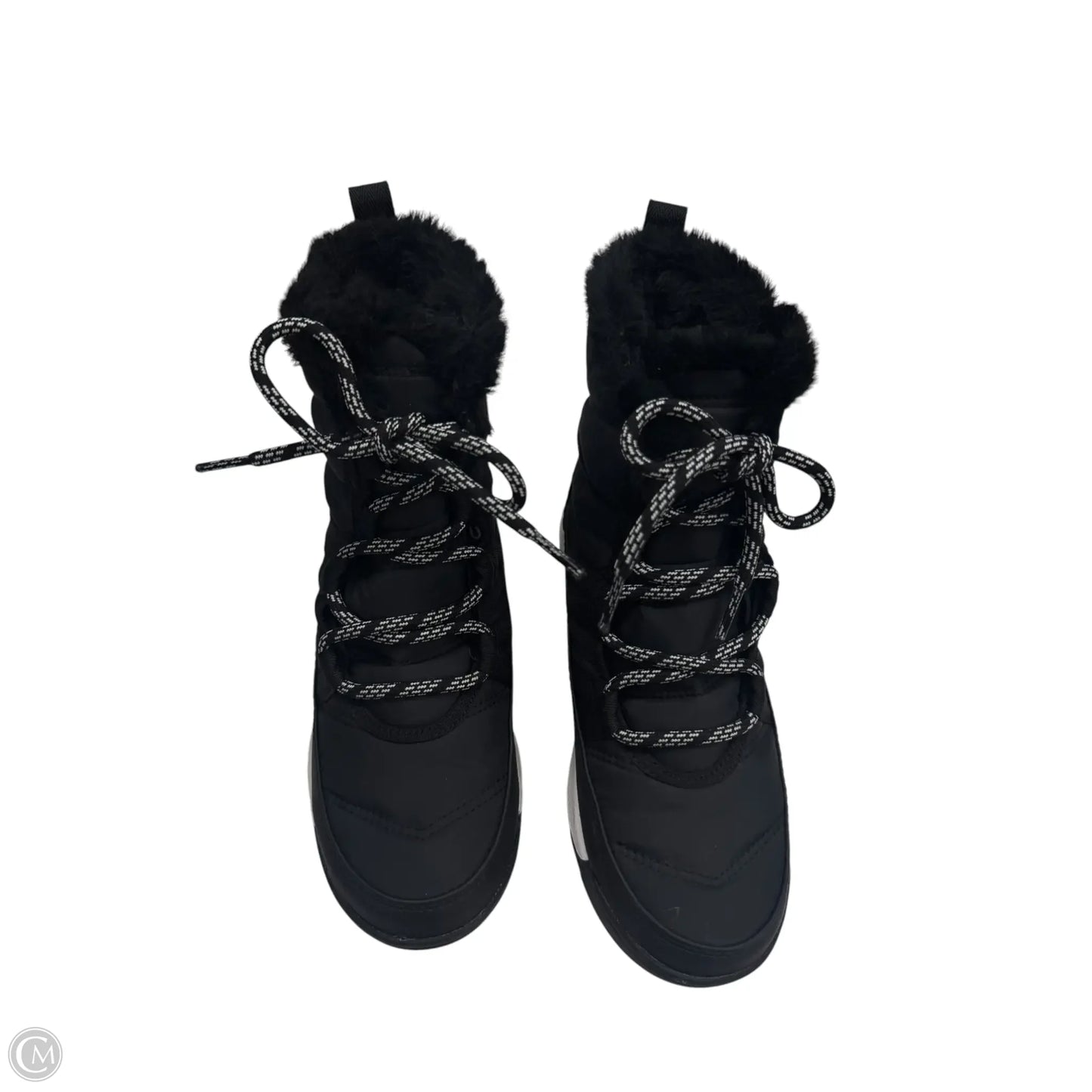 Boots Snow By Sorel In Black & White, Size: 5