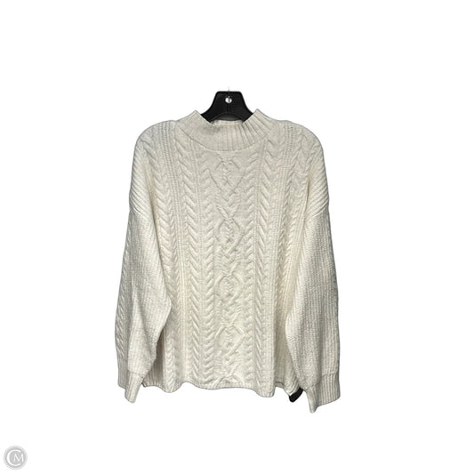 Sweater By Old Navy In Cream, Size: 2x